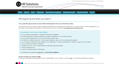 Desktop Screenshot of cjhrsolutions.co.uk